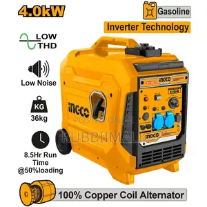 Ingco GEI47506E Inverter Gasoline Generator 4kw Silent