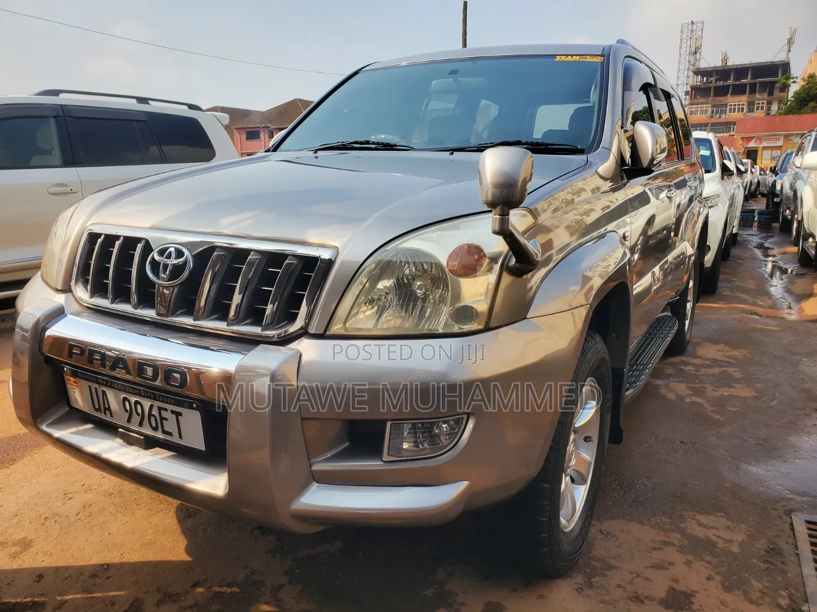 Toyota Land Cruiser Prado 2007 Gray