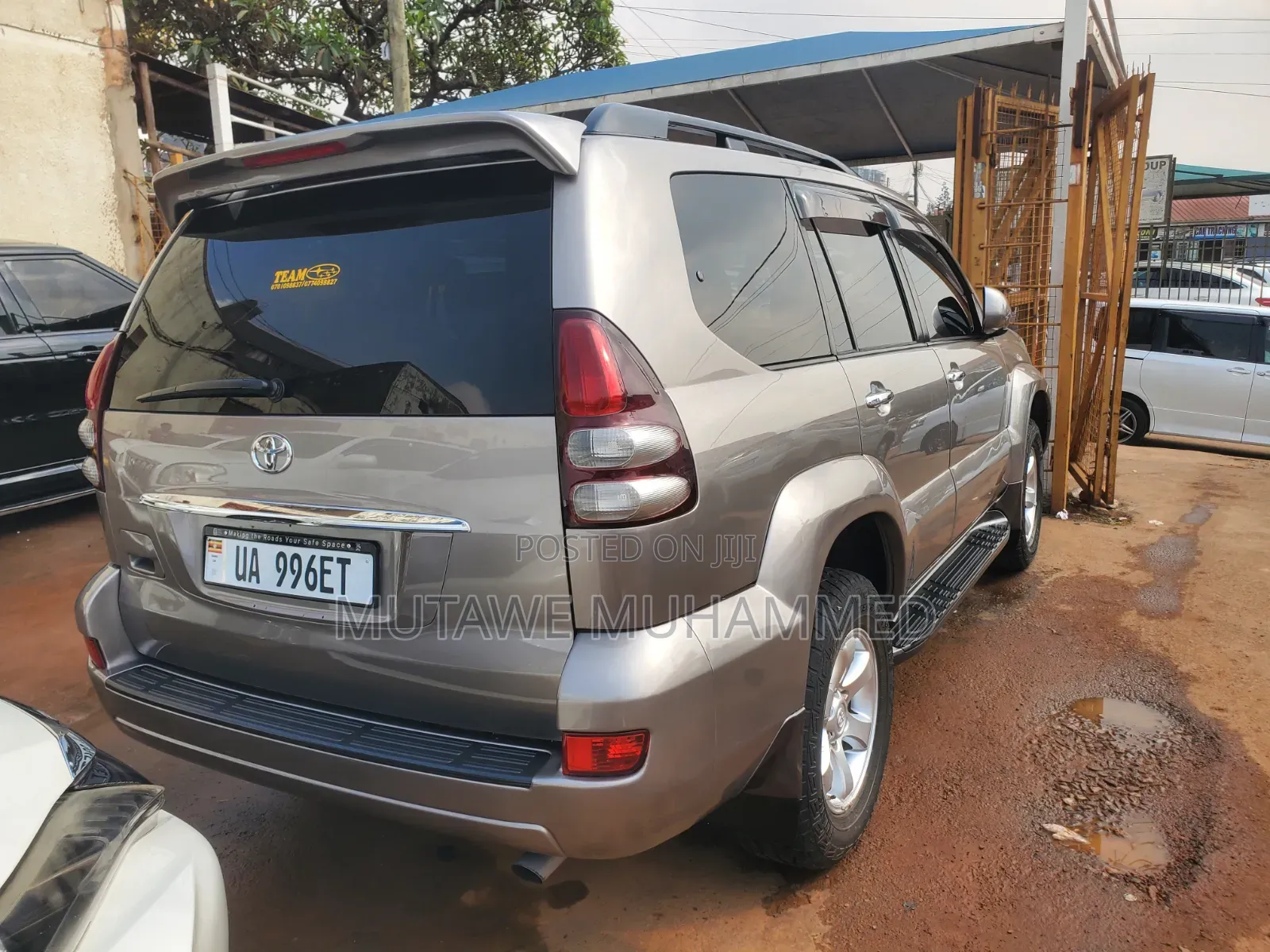 Toyota Land Cruiser Prado 2007 Gray