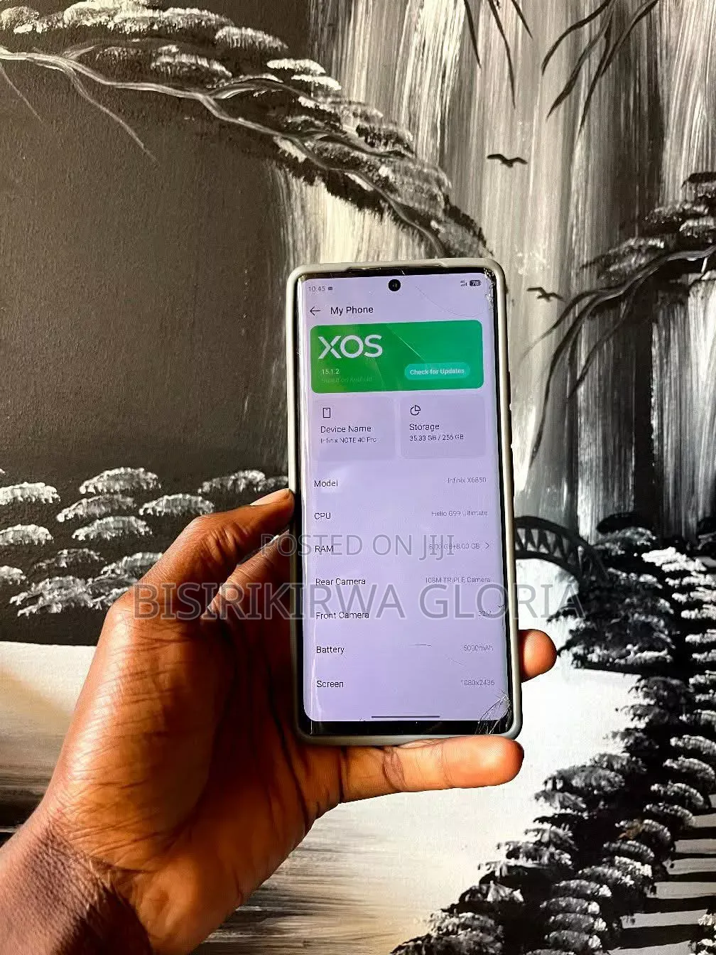 Infinix Hot 40 Pro 256 GB Green