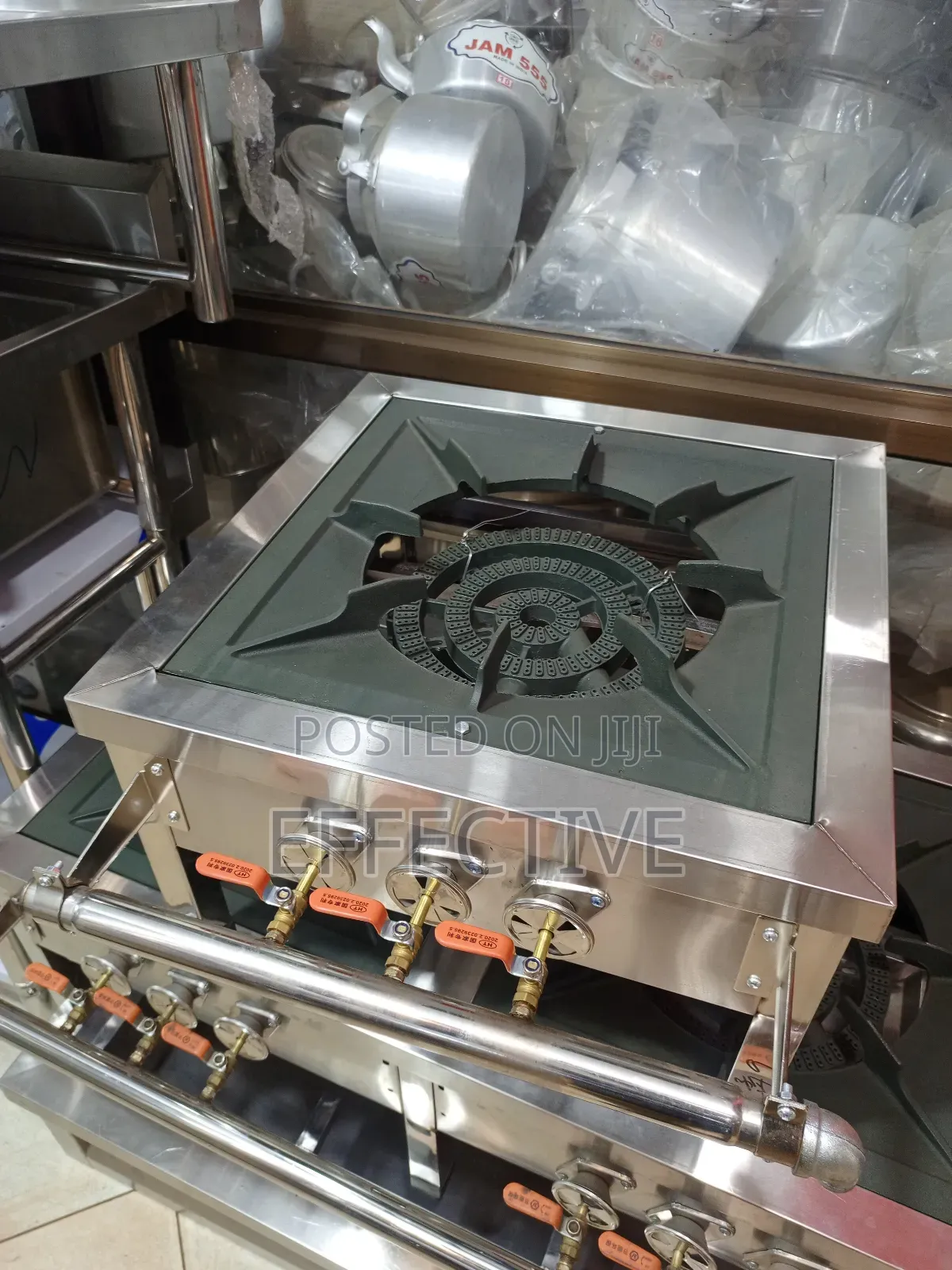 Commercial-Grade Gas Stove