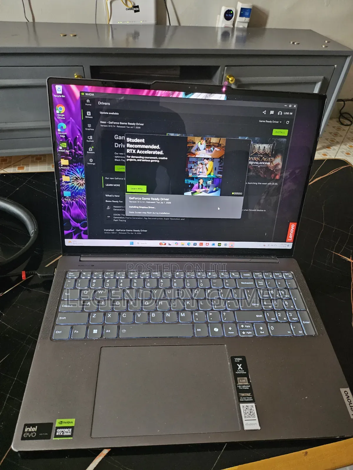 Laptop Lenovo Yoga Pro 9i Aura Edition 24GB Intel Core Ultra 9 SSD 1T