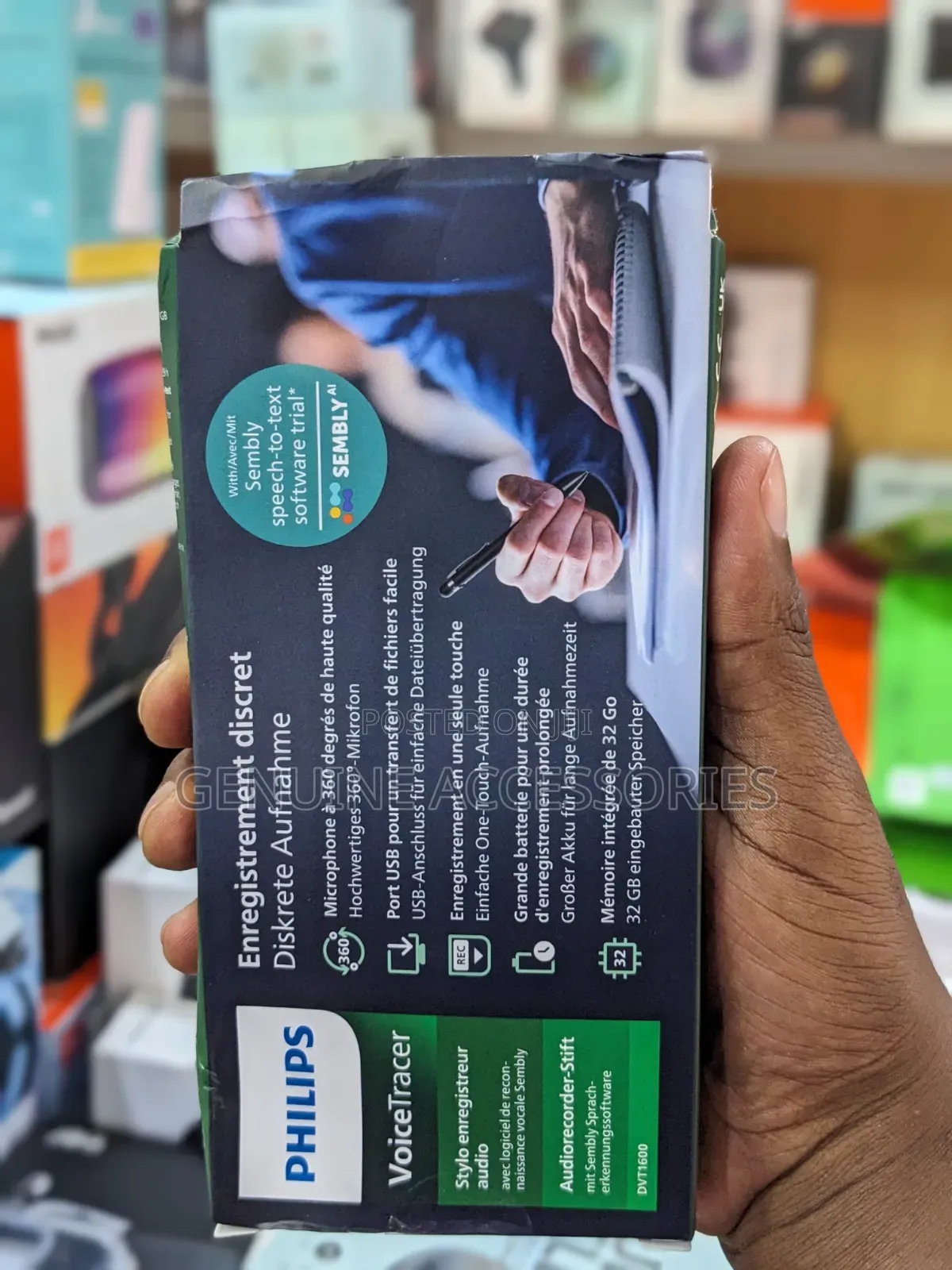 Philips Voicetracer Audio Recorder Pen