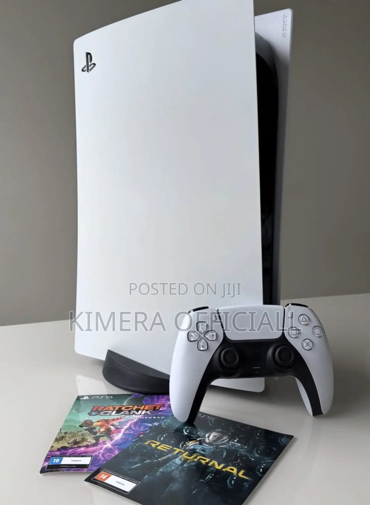 PS5 Standard With 2 Controllers and 6 Games, Clean, Tested,