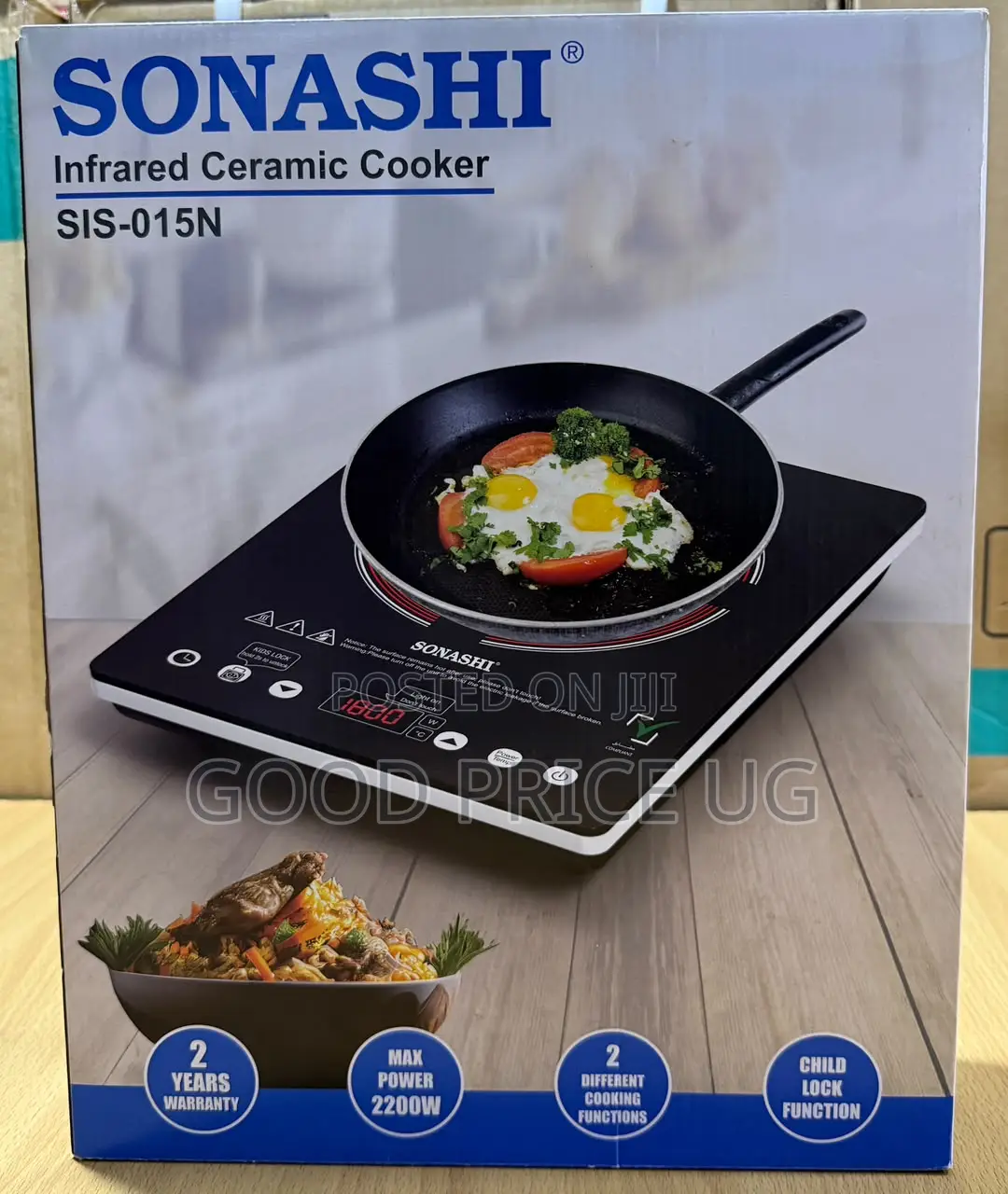 Sonashi SIS-015N Infrared Ceramic Cooke
