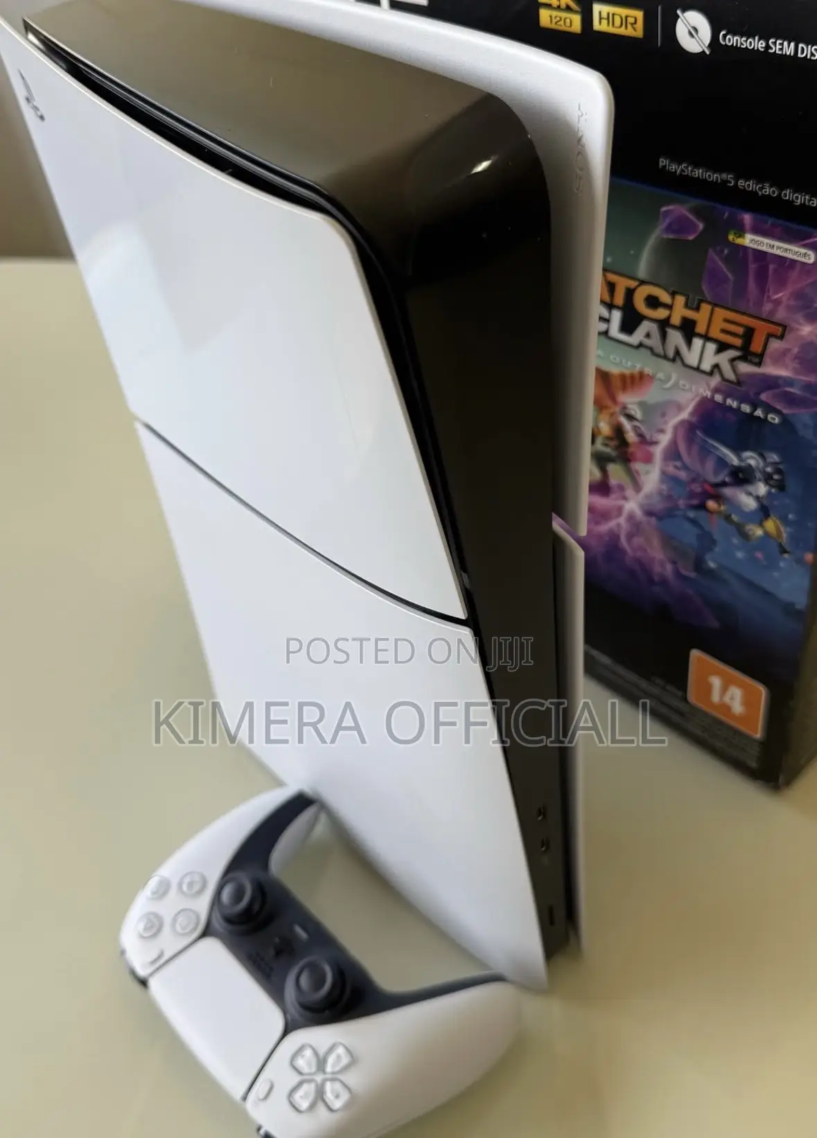Premium PS5 Slim Package With 2 Controllers 4 Games, Ready for Action!
