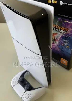 Premium PS5 Slim Package With 2 Controllers 4 Games, Ready for Action!