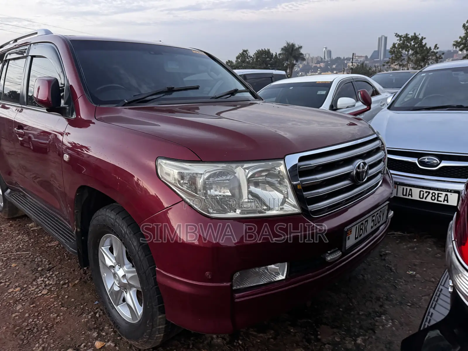 Toyota Land Cruiser 2016 Red