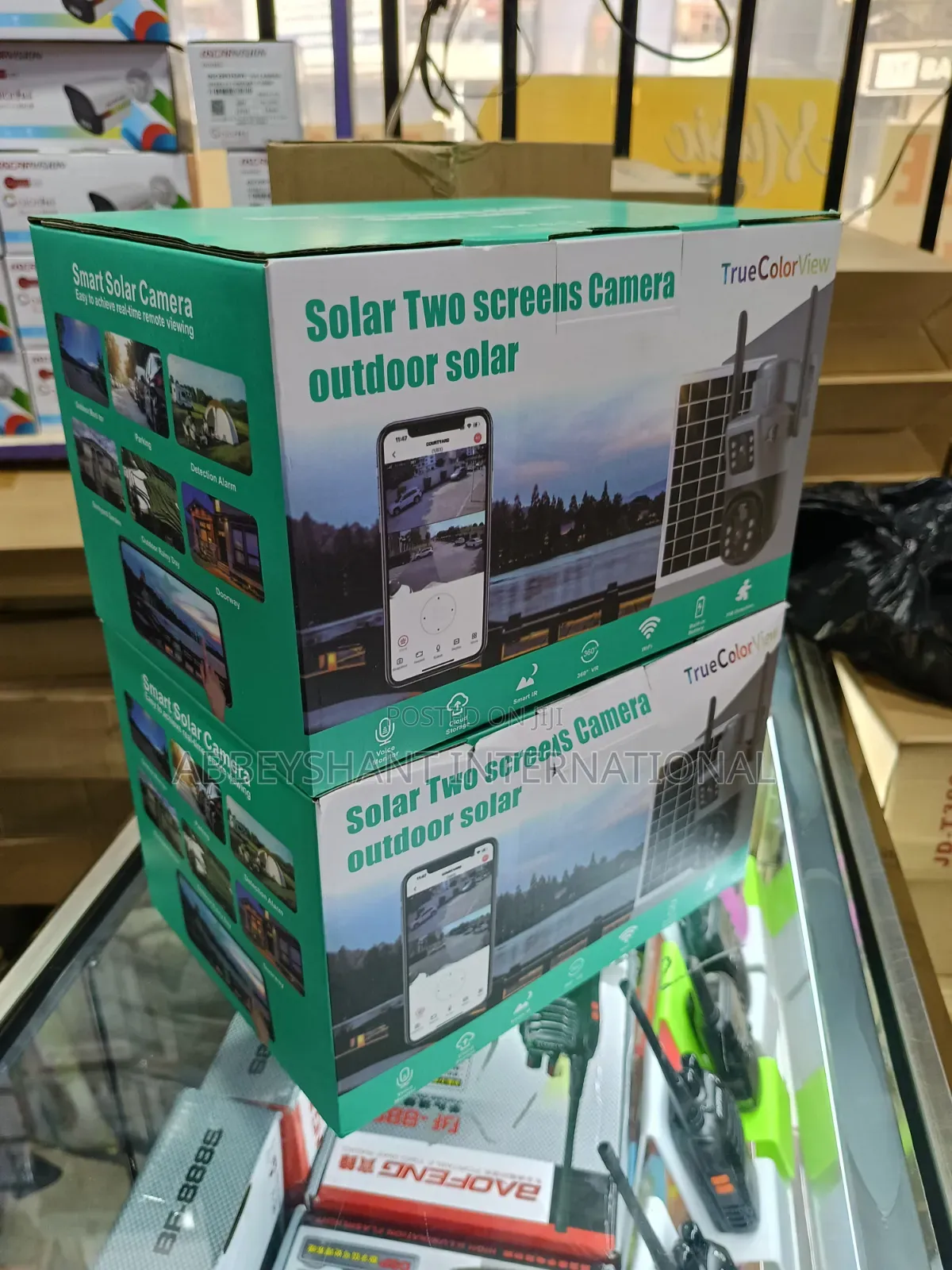 Smart Camera TrueColorView" Solar Two Screens Camera