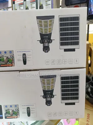 4G Solar Street Light Ai Security Camera