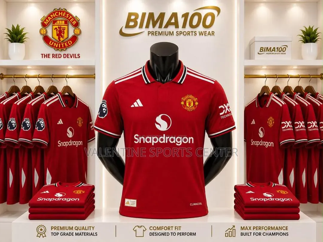 The Red Devils Club Jersey Original Material