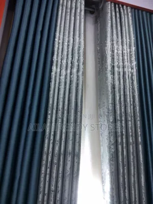 Introspective Gray Curtains Per Metre