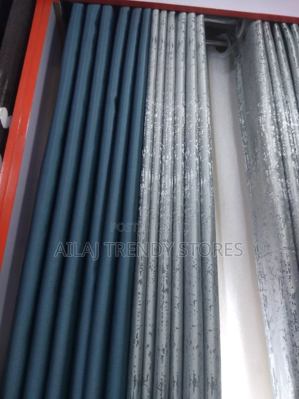 Introspective Gray Curtains Per Metre