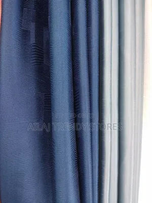 Timeless and Gentle Blue Curtains Per Metre