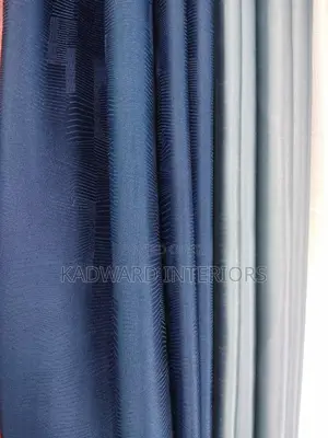 Timeless and Gentle Blue Curtains Per Metre
