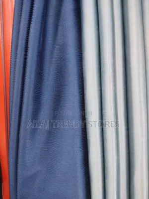 Timeless and Gentle Blue Curtains Per Metre