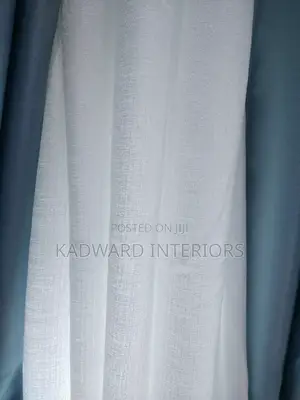 Timeless and Gentle Blue Curtains Per Metre