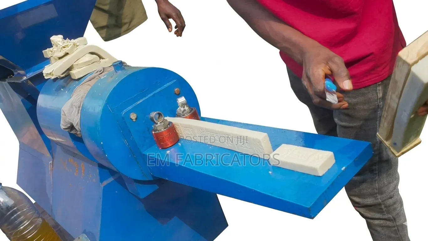 SM: C600. Soap Machine. 600kg/Hr.