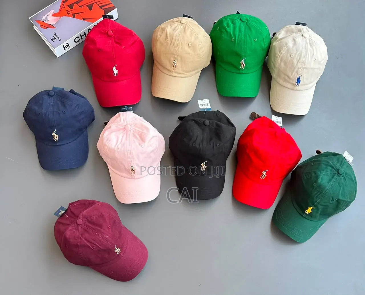 Polo Ralph Lauren, Tommy Hilfiger and Lacoste Baseball Caps