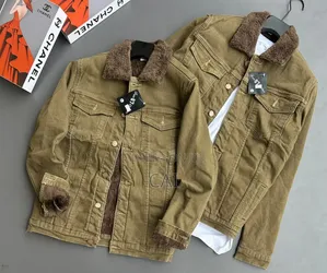 Dark Blue and Olive Denim Jackets