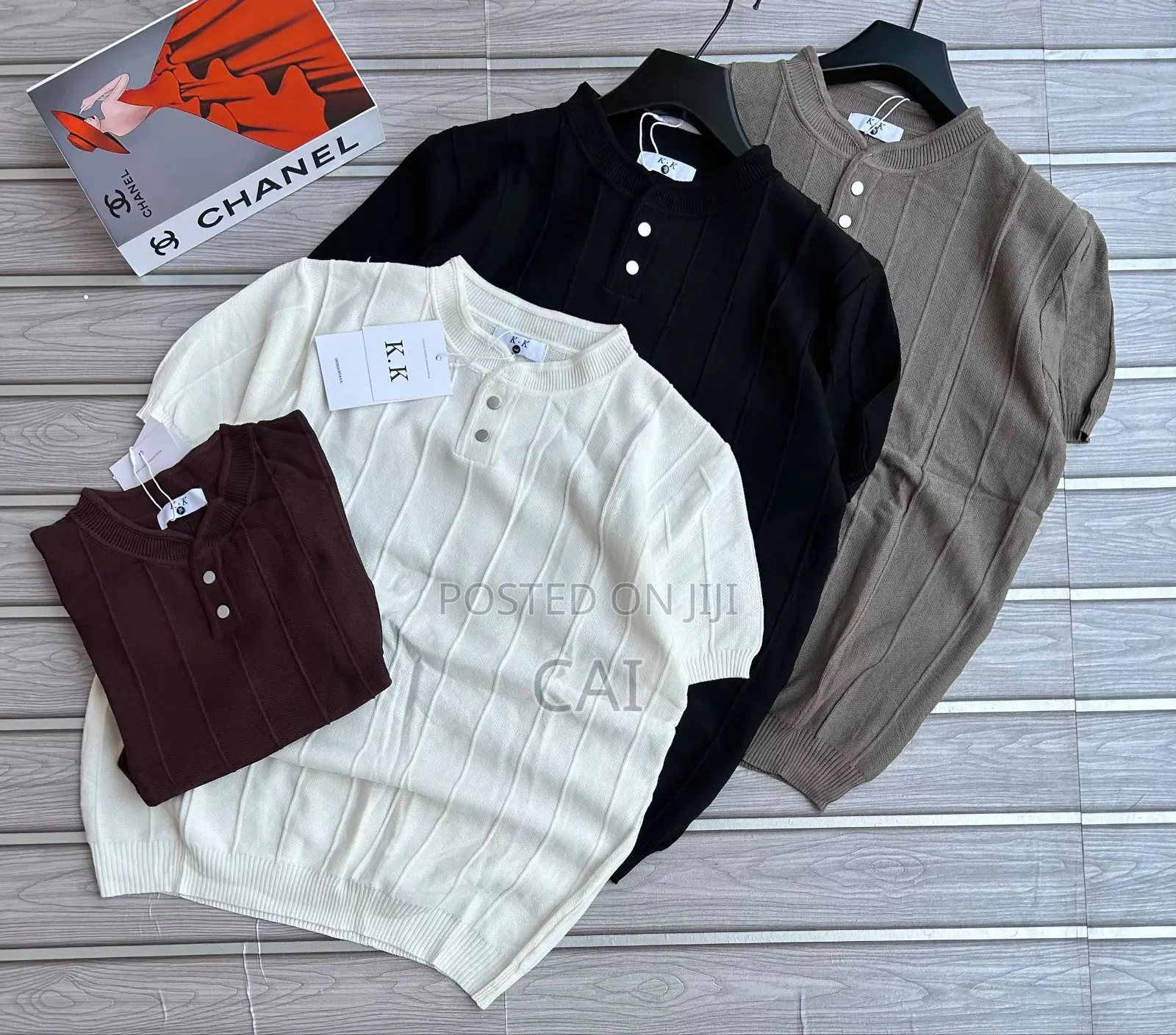 Ecqkame Men's Henley Shirts