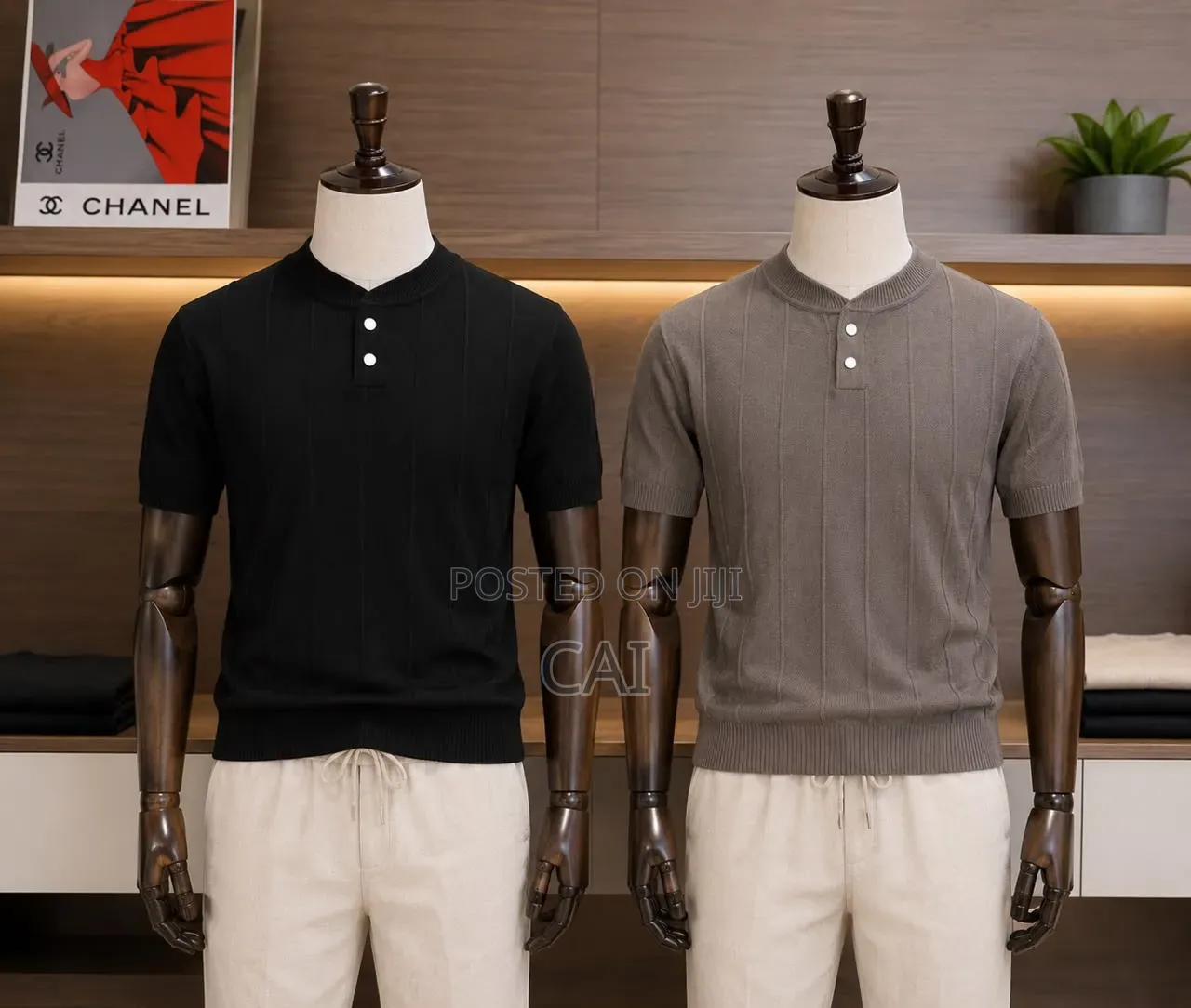 Ecqkame Men's Henley Shirts