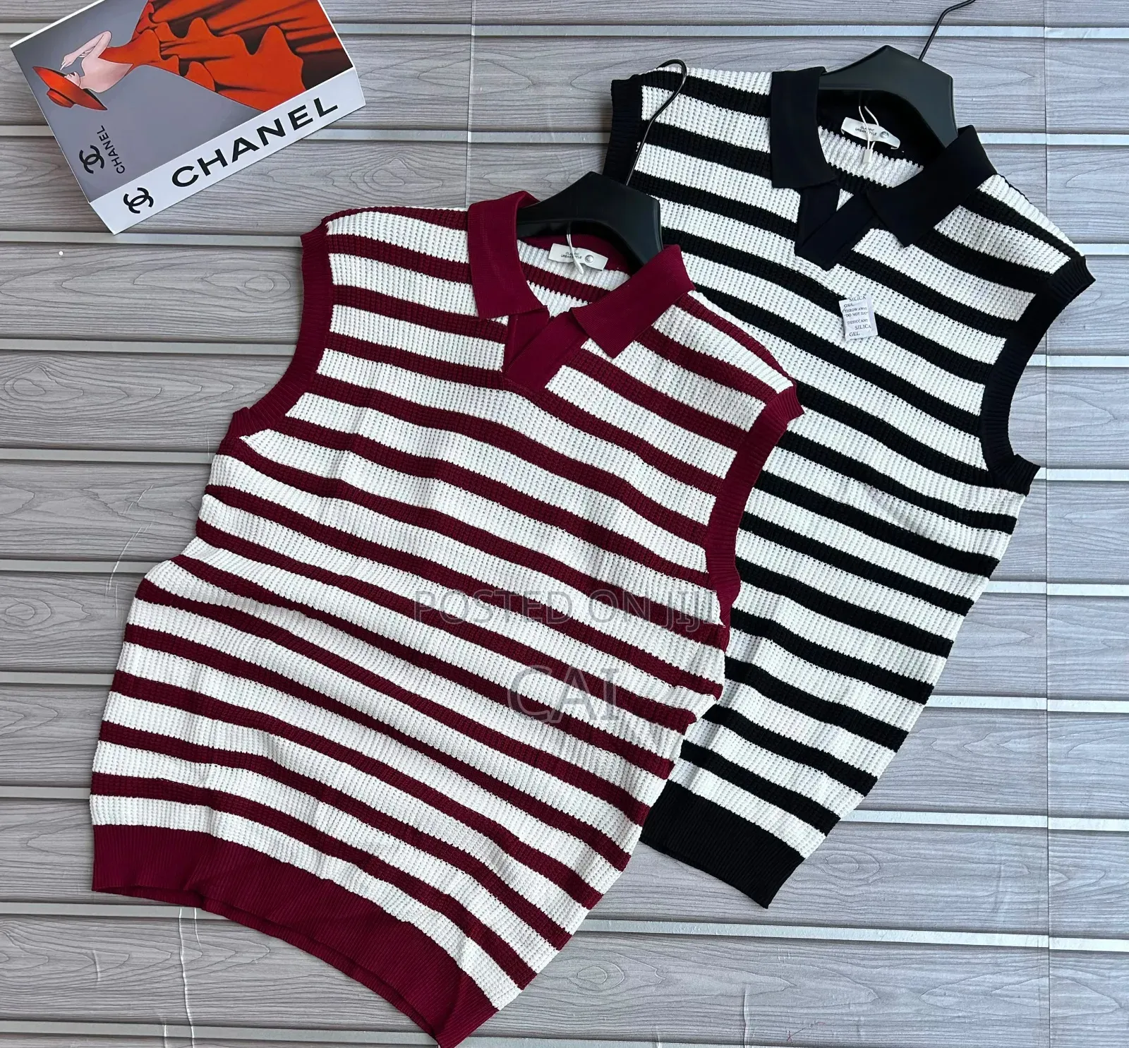 Franclia Knit Vest Shirts
