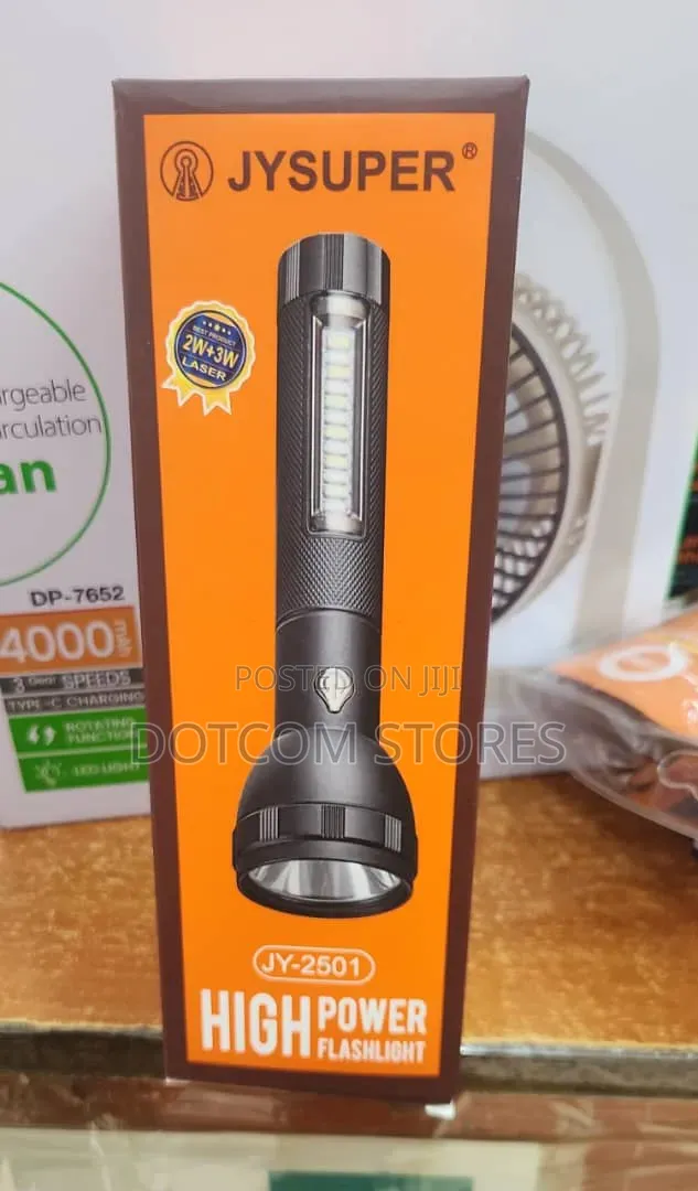JYSUPER JY-2501 Rechargeable High-Power LED Flashlight