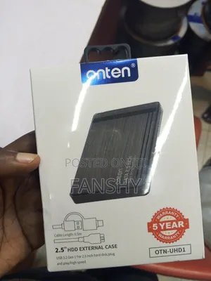 Original Onten 2.5 HDD Type C Disk Case (2 in 1)