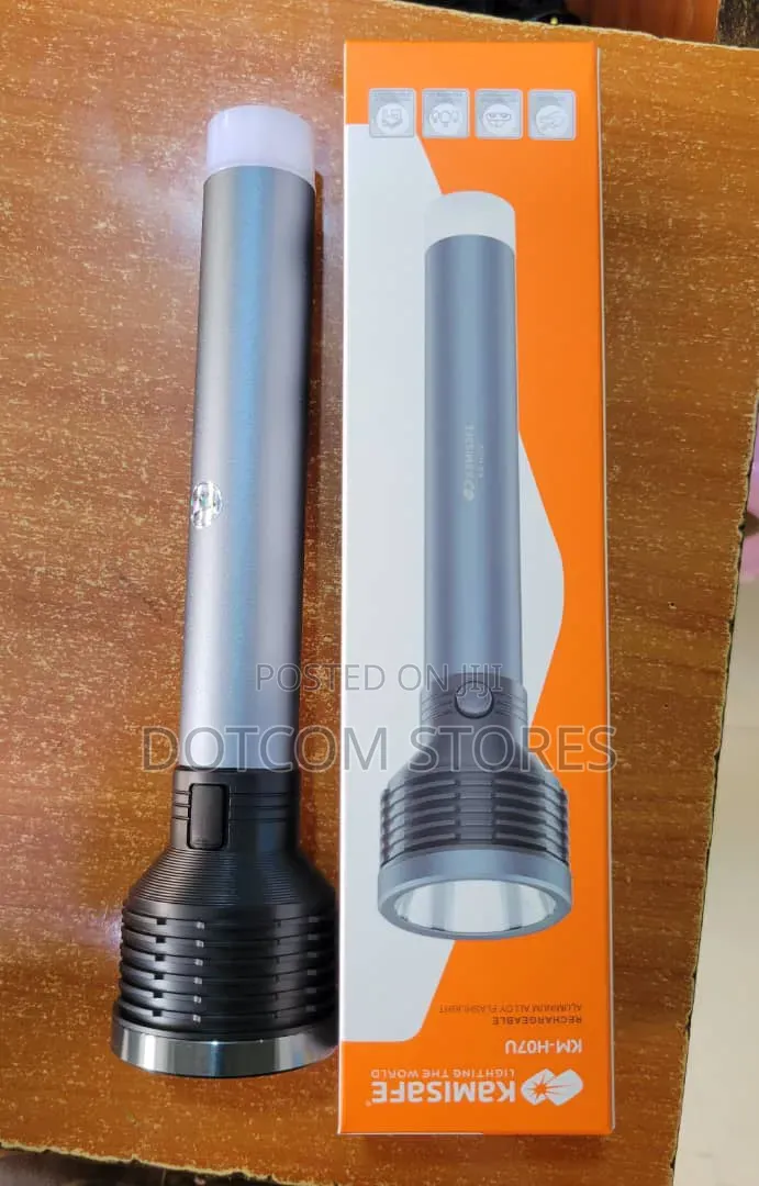 Kamisafe Km-H07u Rechargeable Led Torch.