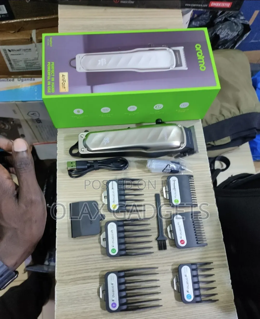 Oraimo EasyCut 2 OCL-233N Hair Clipper - 7000RPM Pro Cordless Trimmer
