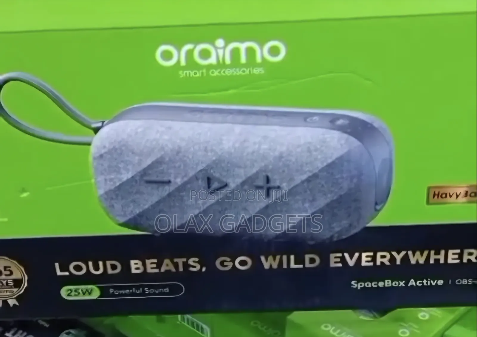 Oraimo SpaceBox Active OBS-680 25W Powerful Portable Wireless Speaker