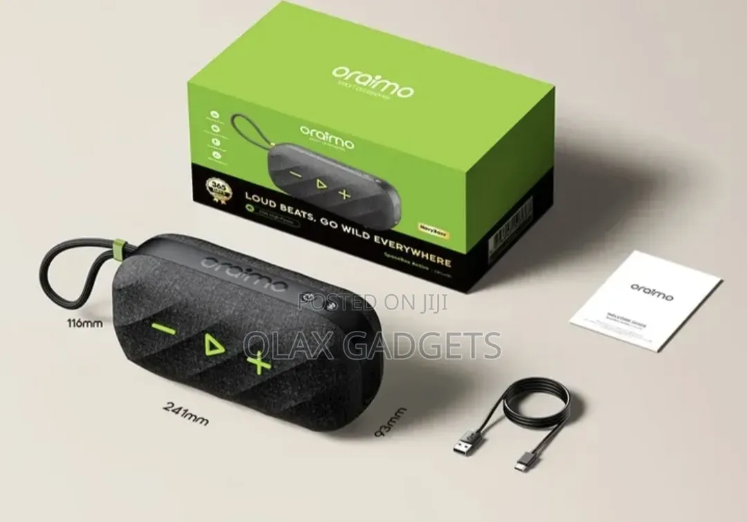 Oraimo SpaceBox Active OBS-680 25W Powerful Portable Wireless Speaker