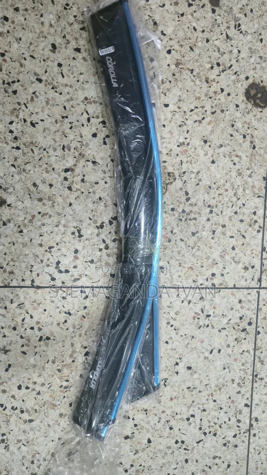 G Touring Corolla Moulding on Rainguards