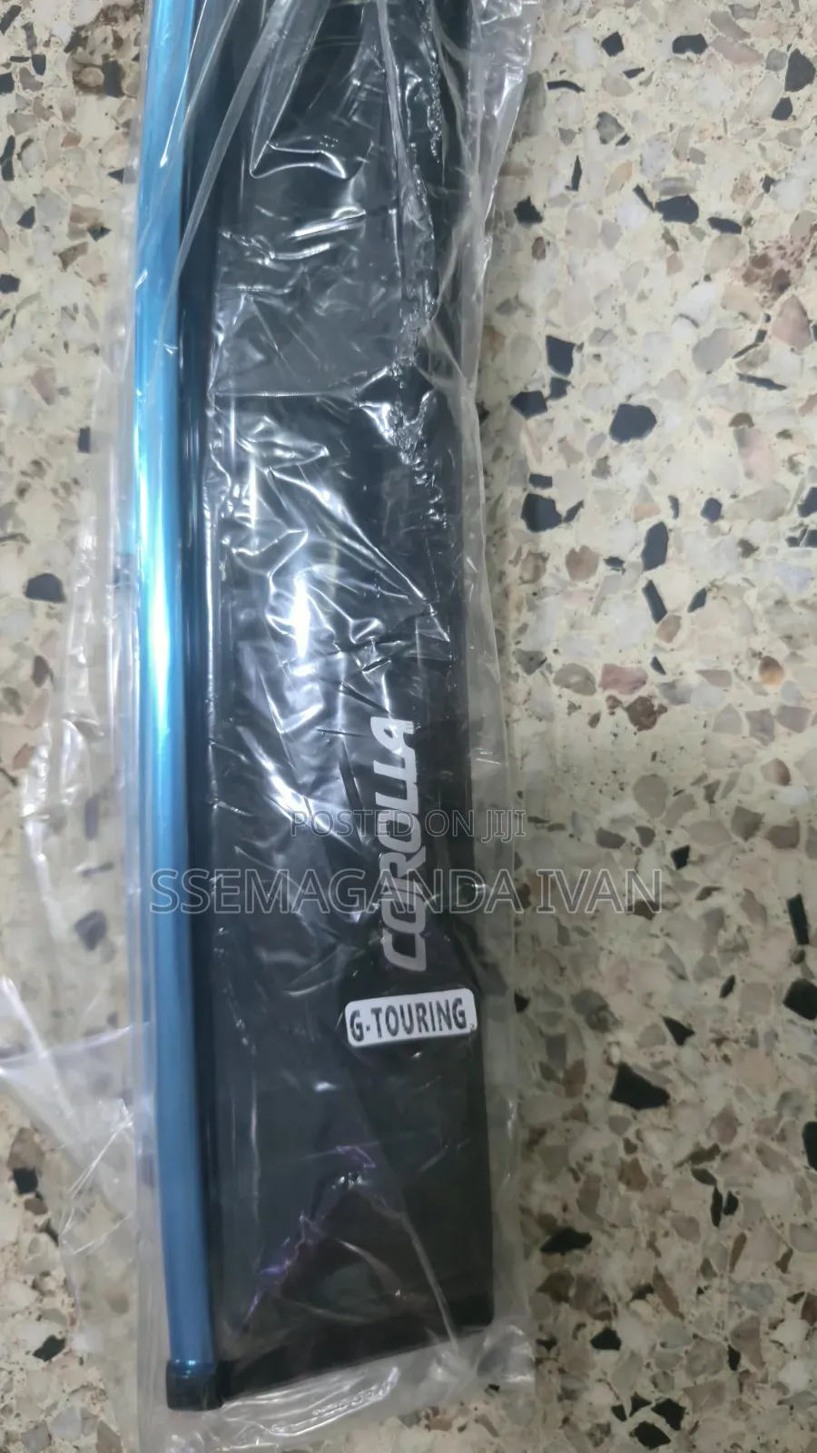 G Touring Corolla Moulding on Rainguards