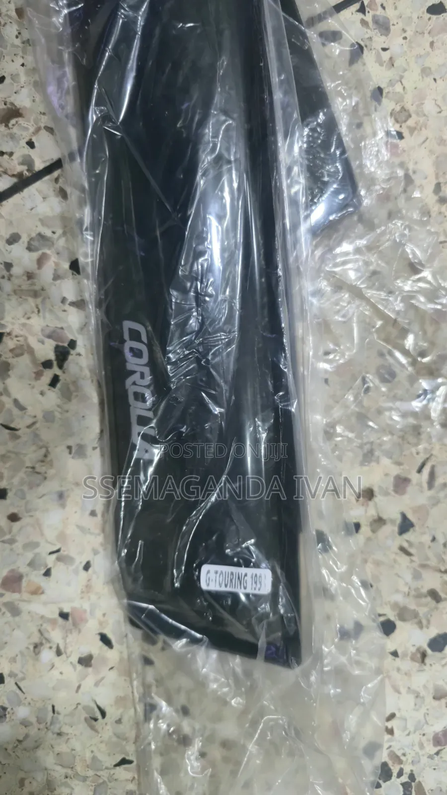 Corolla G Touring Rain Guards Tinted Black