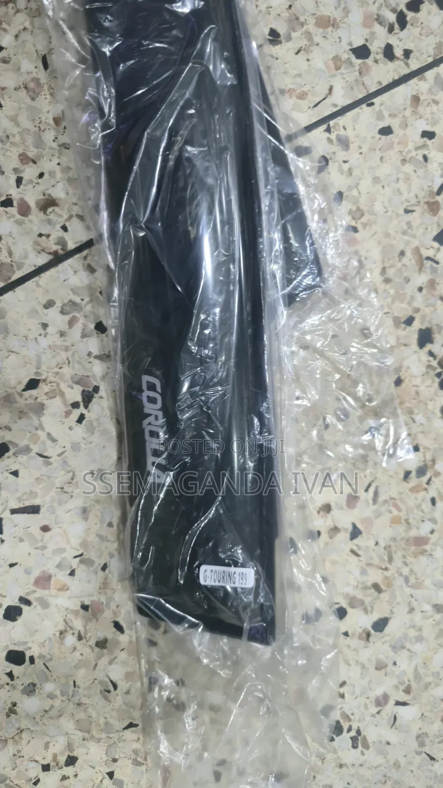 Corolla G Touring Rain Guards Tinted Black