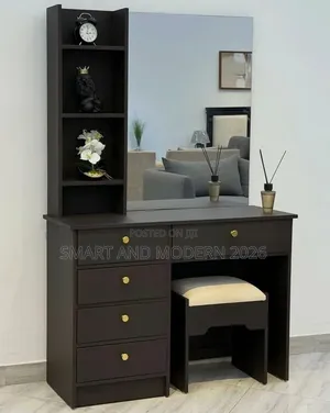 With Dressing Dressing Table With Mirror Stool Bedroom//Drawers /