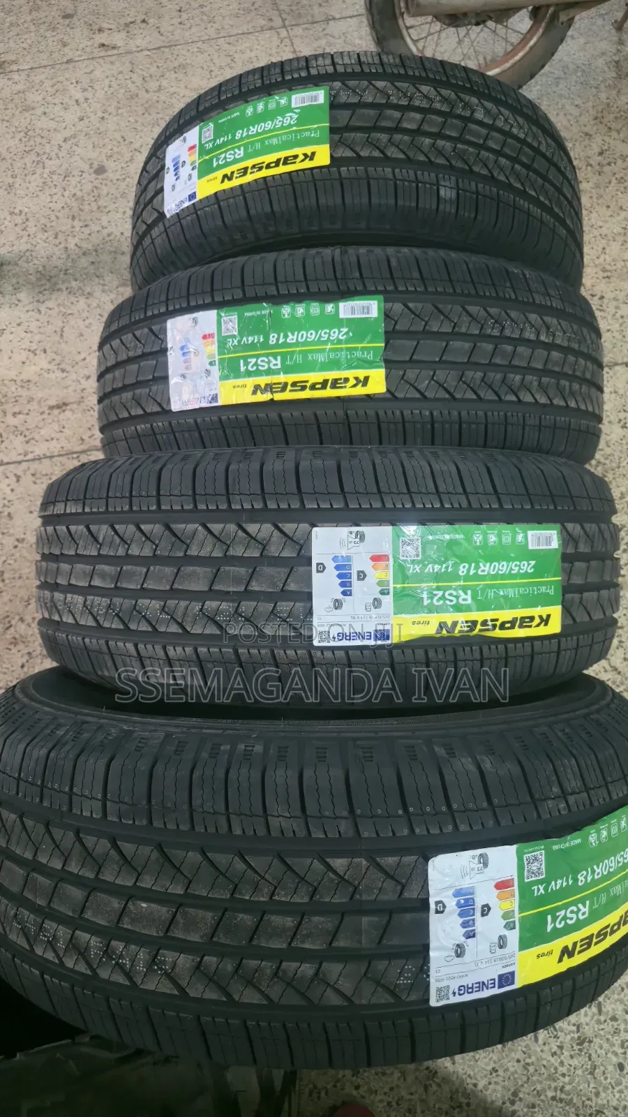 265/60r18 Highway Kapsen Brand New Tyres