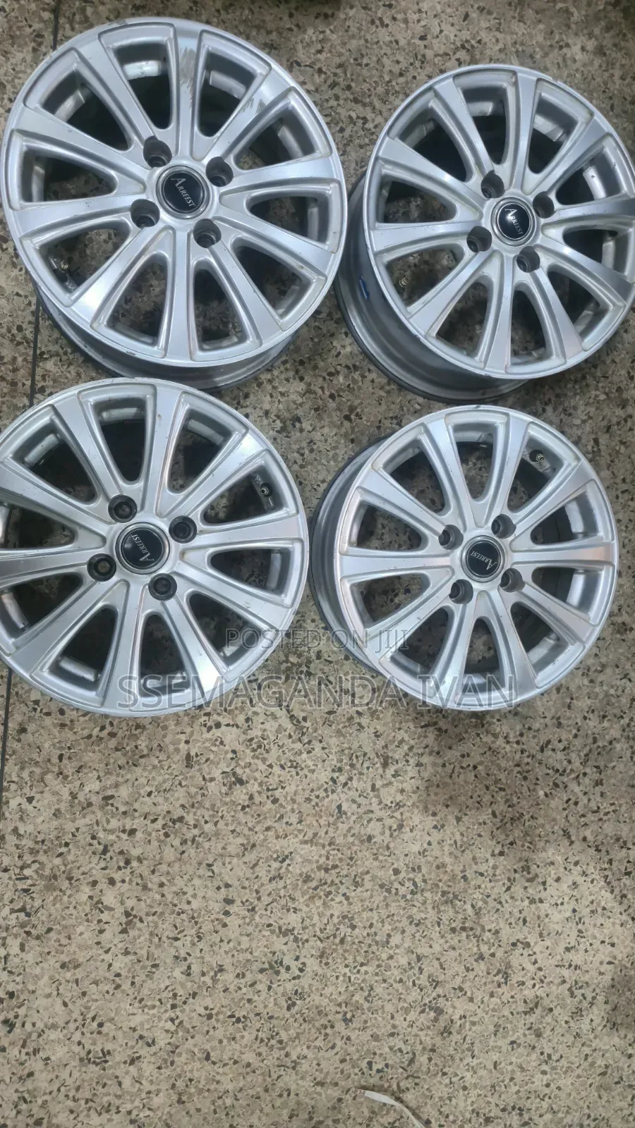 Sport Rims Size 14 Japan Used for Sienta,alex,passo,probox,vitz
