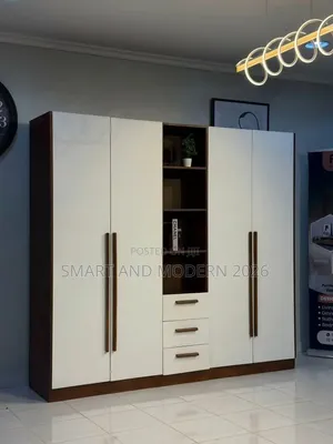Willy Plus 4 Door/ Wardrobe/ WLT
WhiteWardrobe /Television Wardrobe/