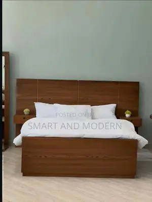 Antwerp King Bed With Hydraulic /Storage in/ Sheesham/ ColourBed