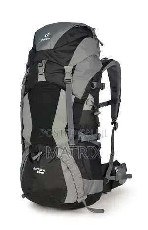 Hiking Backpack Water Resistant Bag With Rain Cover for Outdoor Sports