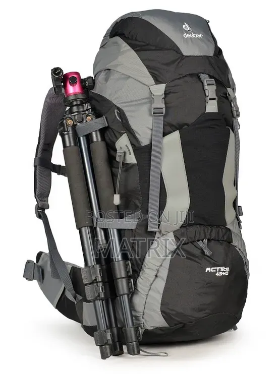 Hiking Backpack Water Resistant Bag With Rain Cover for Outdoor Sports