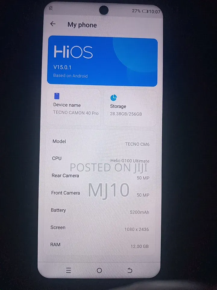 Tecno Camon 40 Pro 5G 256 GB Green