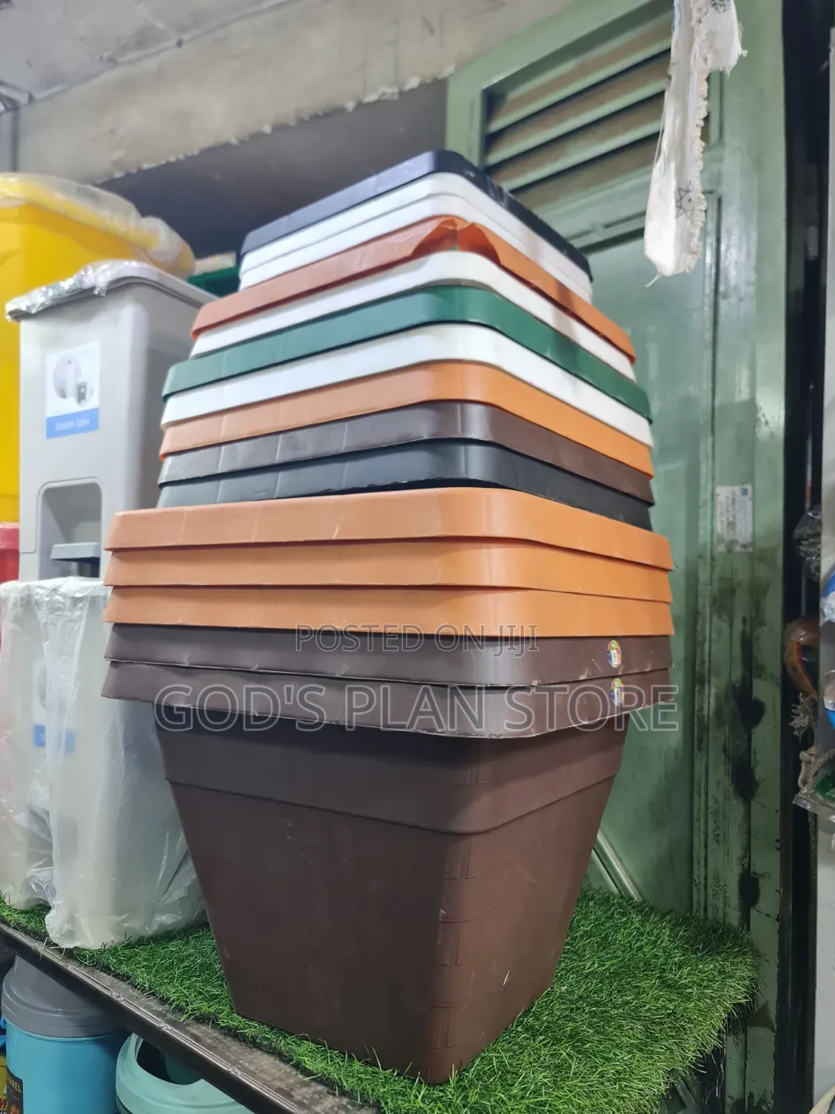 Beautiful Square Plastic Flower Pots Plastic Flower Pots