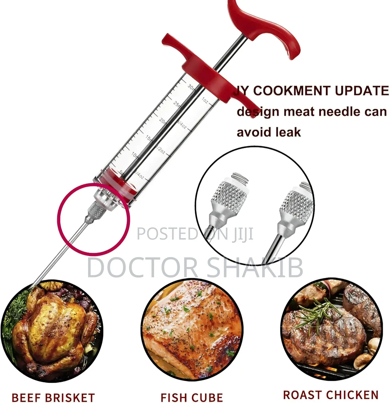 Kitchen Meat Injector Syringe