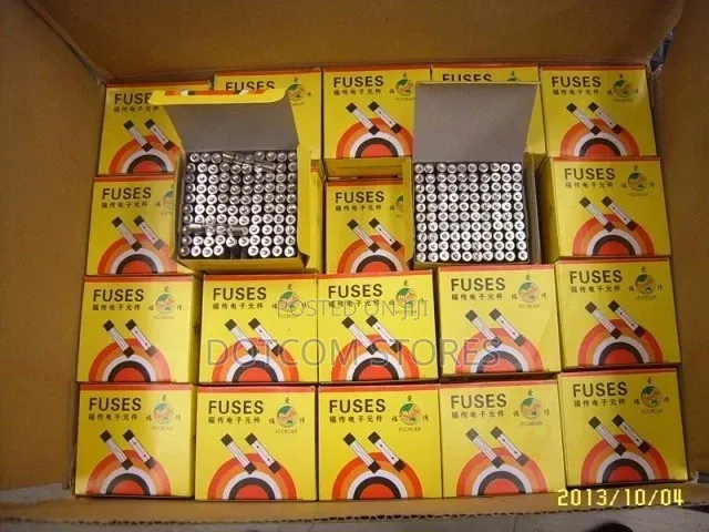 100pcs 5x20mm Quick Blow Glass Tube Fuse 250V 0.1a-20a