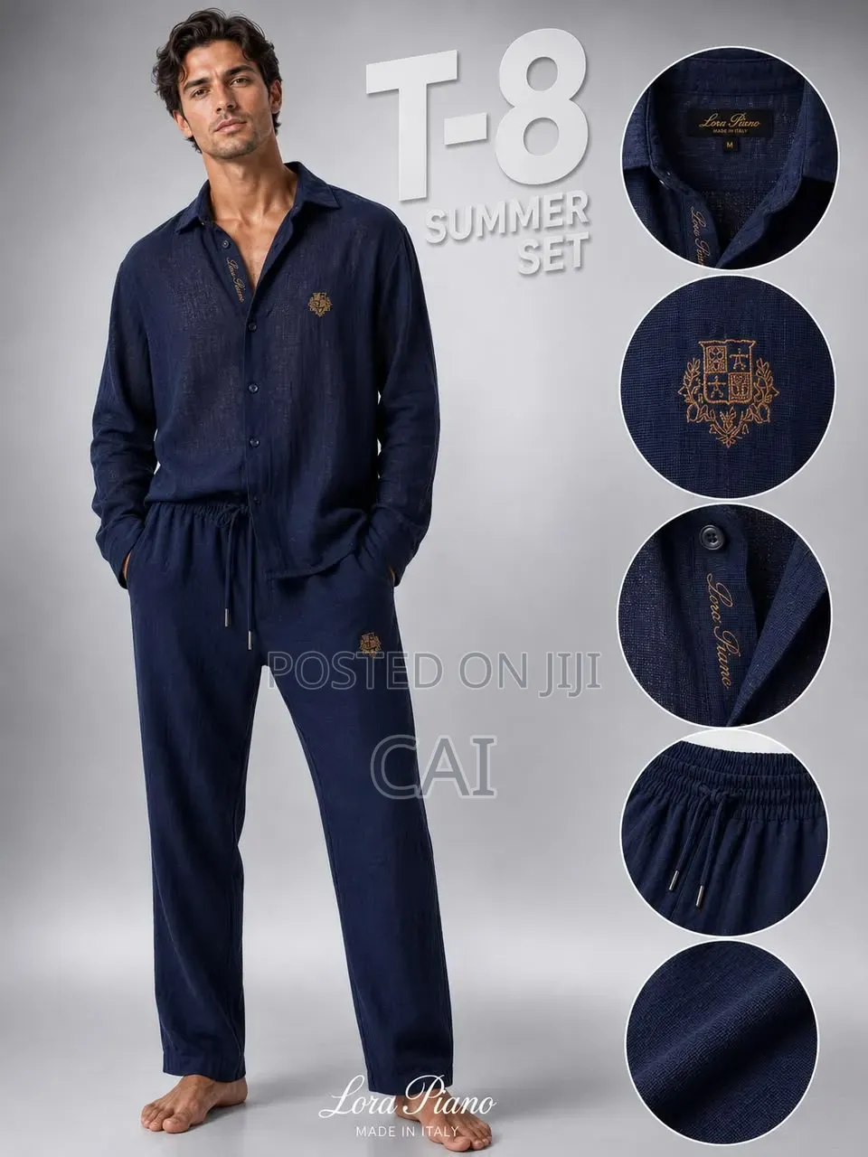 Loro Piana Summer Linen Set