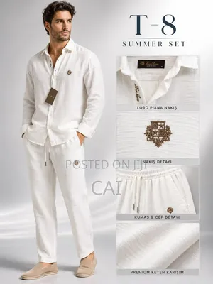 Loro Piana Summer Linen Set